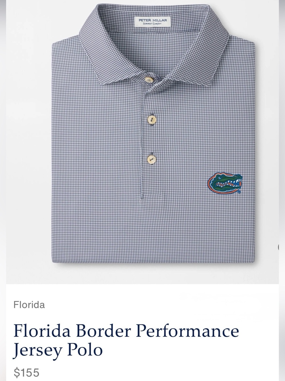 PETER MILLAR Florida Border Performance Jersey
Polo